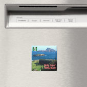 NF009 PHILIP ISLAND, NORFOLK, Ozeanien, Kühlschran Magnet (In Situ (Geschirrspüler))