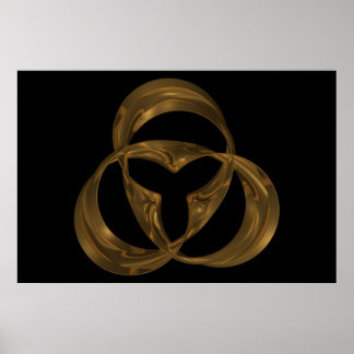 NF3 - Treilleknoten Poster