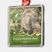 NFEF Square Ornament Aus Metall (Links)