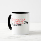 NFFS Logo Coffee Mug | Nobody Fails Film School  Tasse (Vorderseite Links)