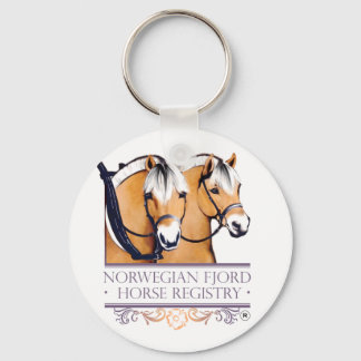 NFHR Logo Round Keychains Schlüsselanhänger