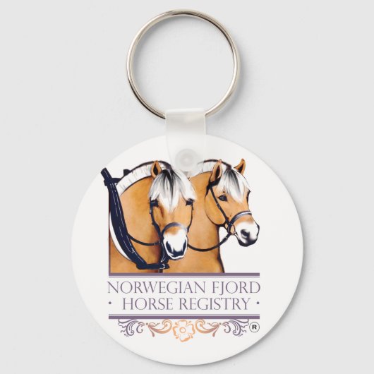 NFHR Logo Round Keychains Schlüsselanhänger (Vorderseite)