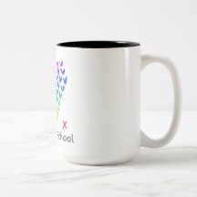 NFIS zwei Ton-Tasse (ein Herz) 444ml