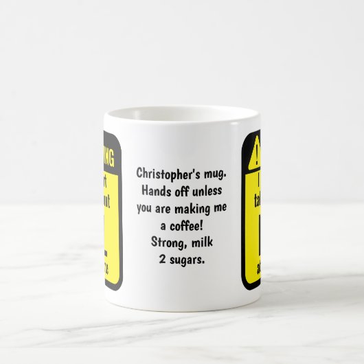 NFL Lustige Personalisierte Kaffeetasse (Mittel)