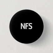 NFS schwarz Button (Vorderseite)