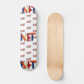 NFT ART SKATEBOARD (Vorderseite)