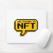 NFT Crypto art Bossica Mouse Pad Mousepad (Mit Mouse)