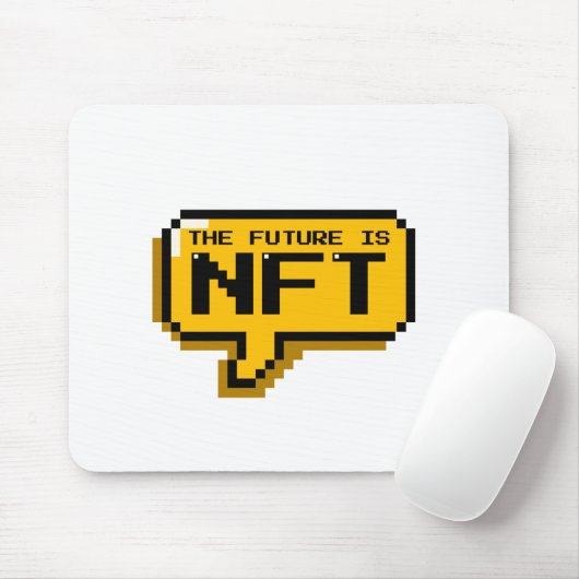 NFT Crypto art Bossica Mouse Pad Mousepad (Mit Mouse)
