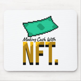 NFT Crypto art Bossica Mouse Pad Mousepad