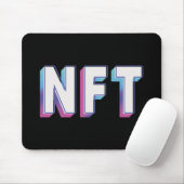 NFT Crypto art Bossica Mouse Pad Mousepad (Mit Mouse)