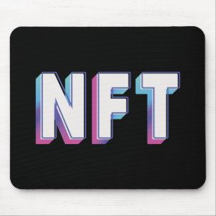 NFT Crypto art Bossica Mouse Pad Mousepad