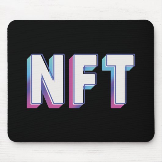 NFT Crypto art Bossica Mouse Pad Mousepad (Vorne)