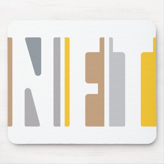 NFT Crypto art Bossica Mouse Pad Mousepad (Vorne)