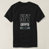NFT Crypto Gaming T - Shirt Digitale Kunst & Block (Design vorne)