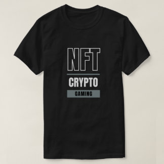 NFT Crypto Gaming T - Shirt Digitale Kunst & Block