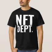 NFT DEPT. SCHWARZ T-Shirt (Vorderseite)