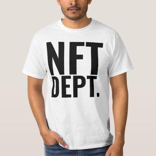 NFT DEPT. T-Shirt (Vorderseite)