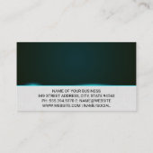 NFT | Krypto | Blockchain Finance Visitenkarte (Rückseite)