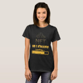 NFT Millionaire Loading Crypto Wealth & Blockchain T-Shirt (Vorne ganz)