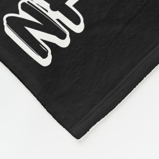 NFT oder Nothin" - Bold Web3 & Crypto Enthusiasten Fleecedecke (Ecke)