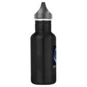 NFT oder Nuthin" Bold Crypto & Digital Art Design Edelstahlflasche (Links)
