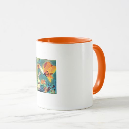 NFT-Schmetterling Tasse (VorderseiteRechts)