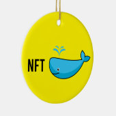 NFT Whale Art Funny Keramik Ornament (Rechts)