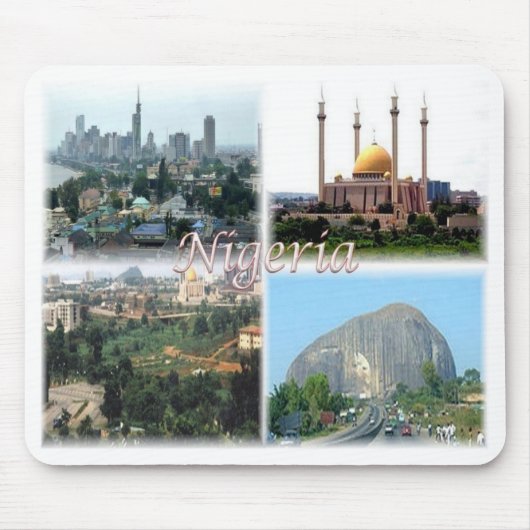 NG Nigeria - Abuja - Mousepad (Vorne)