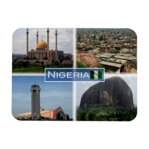NG Nigeria Magnet