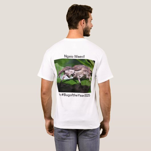Ngaio weevil for bug of the year 2025 T-Shirt (Schwarz voll)