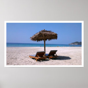 Ngapali Beach, Rakhine-Staat, Myanmar Poster