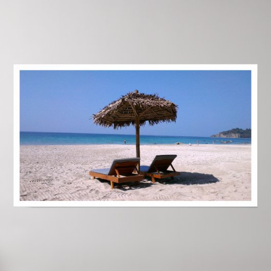 Ngapali Beach, Rakhine Staat, Myanmar Poster (Vorne)