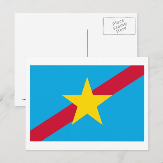 Ngaraard-Flagge Postkarte (Vorne/Hinten)