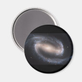 NGC-1300 Barred Spiral Galaxy Magnet (Vorderseite/Rückseite)