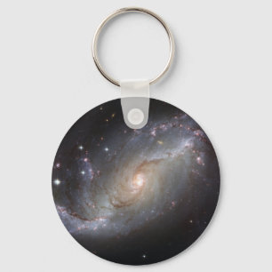 NGC 1672 abgehaltener Spiralarm Schlüsselanhänger