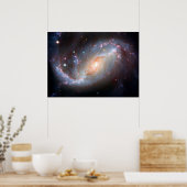 NGC 1672 Barred Spiral Galaxy Poster (Küche)