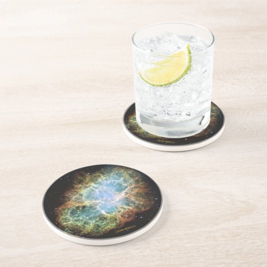 NGC 1952 Supernova Krabbennebel NASA-Foto Getränkeuntersetzer (Seite)
