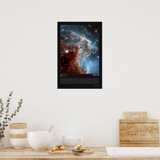 NGC 2174 (Kopfnebel) Poster (Küche)