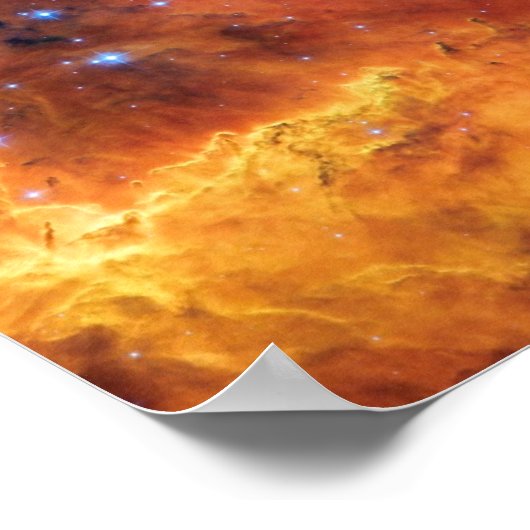 NGC 2467 Nebula - Hubble-Teleskop-Foto Poster (Ecke)