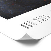 NGC 2525 (Hubble-Weltraumteleskop) Poster (Ecke)