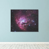 NGC 281, Emissionsnebel und Open Cluster in Cassi Leinwanddruck (Insitu (Holzboden))