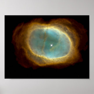 NGC 3132, Acht-Burst-Nebel, Südring Poster