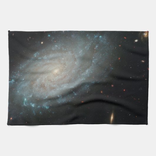 NGC 3370, Weltraum, Spiralarm Geschirrtuch (Horizontal)