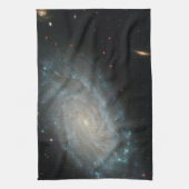NGC 3370, Weltraum, Spiralarm Geschirrtuch (Vertikal)