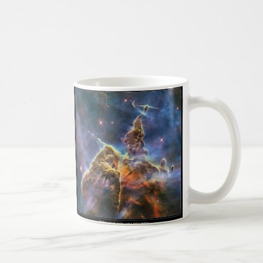 NGC-3372 "Mystic Mountain"-Tasse Kaffeetasse (Rechts)