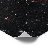 NGC 346 Sternencluster Inside a Nebula | JWST Poster (Ecke)
