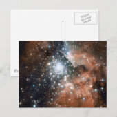 Ngc 3603 Emissionsnebel Postkarte (Vorne/Hinten)