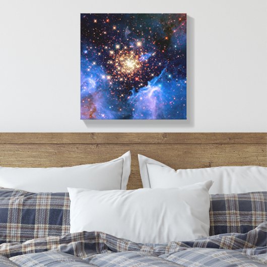 NGC 3603 Star Cluster - NASA Hubble Space Foto Leinwanddruck (Insitu (Schlafzimmer))