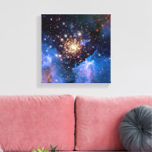 NGC 3603 Star Cluster - NASA Hubble Space Foto Leinwanddruck (Insitu (Wohnzimmer))