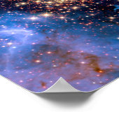 NGC 3603 Star Cluster - NASA Hubble Space Foto Poster (Ecke)